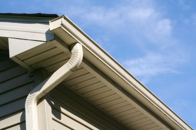 Galvanized Gutter Installation detail