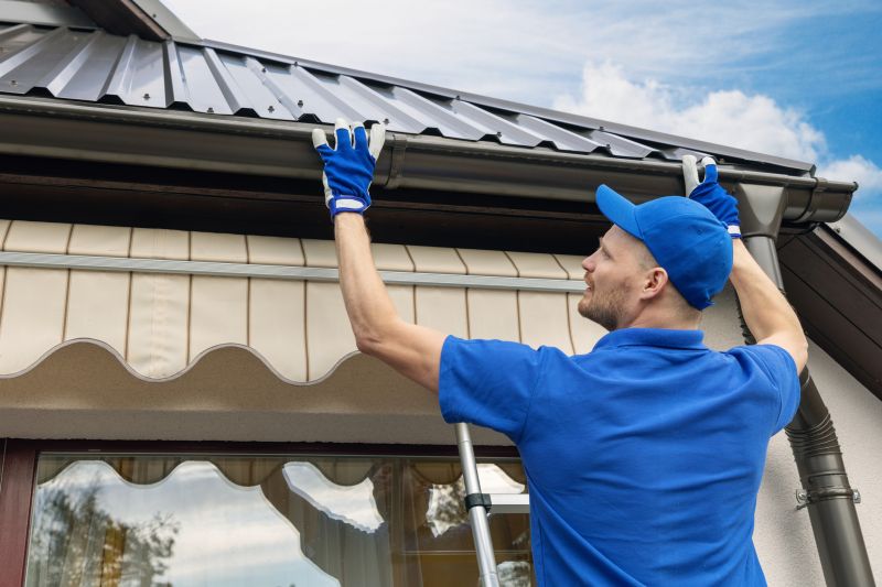 Leaking Gutter Repair detail