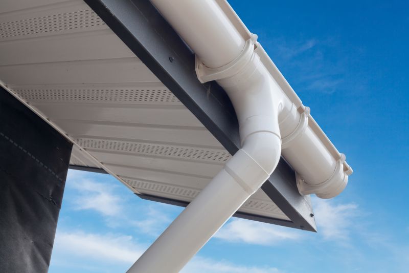Pvc Downspout Installation detail
