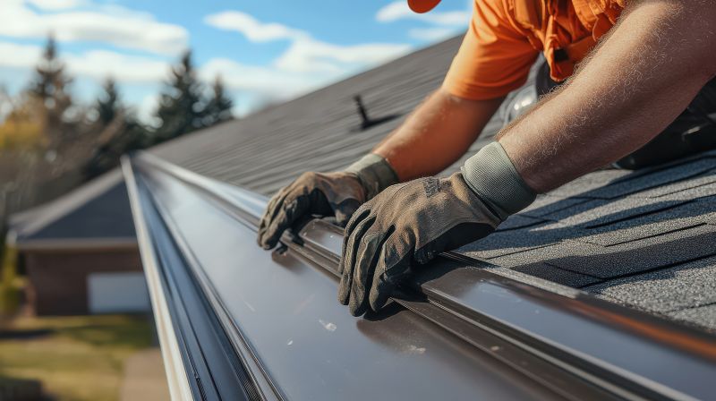 Rain Gutter Repair detail