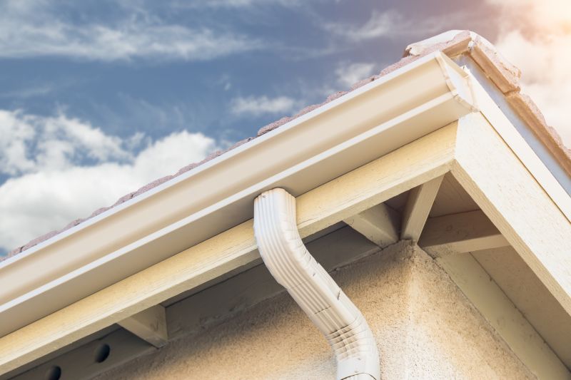 Warehouse Gutter Installation detail